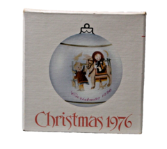 Schmid Vintage &quot;Sacred Journey&quot; Children Christmas Ornament Limited Edition 1976 - £9.74 GBP