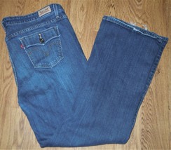 Levi&#39;s 590 Classic Boot Cut Denim Jeans Women&#39;s 20M Blue Stone Wash - $24.99