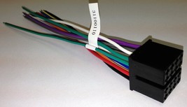 JENSEN 31100110 Power/Speaker Wire Harness, ISO Blunt Cut, 16 Pin Plug, 13 Wires - £13.86 GBP