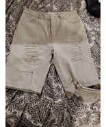 Love And Harmony Jean Shorts With Clip On Fanny Pack Nwt Size Medium  - $180.37 MXN
