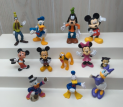 Disney Mickey Mouse figures Minnie Pluto Donald Duck Goofy Scrooge McDuck - $20.78