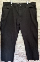 Dickies Pants Mens 44x30 Black Carpenter Canvas Skater Grunge Workwear - £27.52 GBP