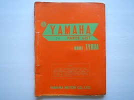 1974 Yamaha Trials TY80 Parts List manual book catalog - £33.66 GBP