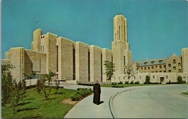 Saint Benedict&#39;s Abbey Church and Abbey Atchison Kansas Postcard PC540 - $4.99