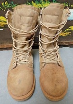 Vintage Belleville Desert Storm Safety Toe Combat Boots Men&#39;s Size 5R &quot;Usa&quot; - £15.62 GBP