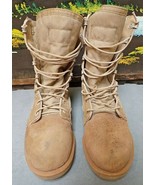 Vintage BELLEVILLE Desert Storm Safety Toe Combat Boots Men&#39;s Size 5R &quot;USA&quot; - £15.71 GBP