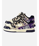 Retro Cashew Flower Board Casual Shoes - $68.83 CAD