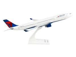 Airbus A330-300 Commercial Aircraft Delta Air Lines N809NW White w Red &amp; Blue Ta - £54.21 GBP