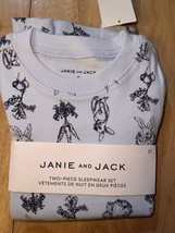 2T Janie And Jack Rabbits &amp; Carrots 2 Piece Pajama Set NEW - $404.92 MXN