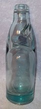 Antique Codd Style Aqua Blue Marble Blue Darwin Bottle 8 OZ - £9.54 GBP