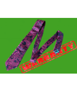 Ted Baker London Tie Purple Pink Sky Paisley Luxury Silk Ties 60 inch Mens - $40.00