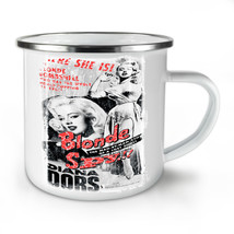 Blonde Spy Girl NEW Enamel Tea Mug 10 oz | Wellcoda - £18.23 GBP