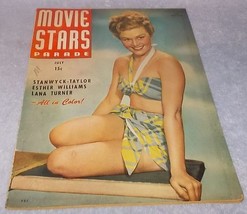 Movie Stars Parade Magazine July 1947 Joan Caulfield Cover - £10.12 GBP