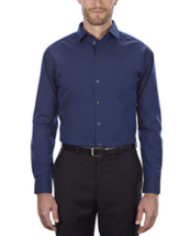 Kenneth Cole Unlisted Men&#39;s Dress Shirt Regular Fit Blue size 2xl  XXL - £15.97 GBP