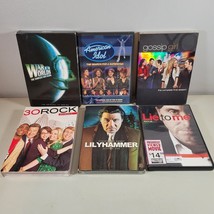 DVD Lot TV Seasons American Idol, Lie to Me, Gossip Girl, Lilyhammer, 30 Rock - £14.50 GBP