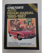 Chilton&#39;s Auto Repair Manual 1980-1987 Hardcover Collectors Edition Exce... - £8.97 GBP