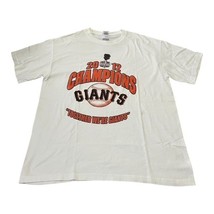 San Francisco Giants World Series Champions 2012 T-Shirt - Large, Gildan Heavy C - $431.73 MXN