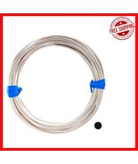 925 Sterling Silver Round Wire, Dead Soft 22 Gauge, 5FT for Jewelry Craf... - $650.77 MXN