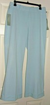 WORTHINGTON LT. SLATE BLUE WOMEN&#39;S SIZE 10 STRETCH PANTS (NEW W/TAGS) - £17.11 GBP