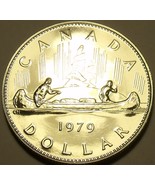 Proof-Like Canada 1979 Canoe Dollar~Royal Canadian Mint~Excellent~Free Ship - £9.80 GBP