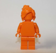 Gift Hobby Orange blank plain with hair Minifigure US - $7.59