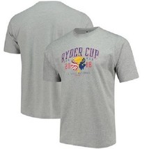 Men&#39;s Ahead Gray 2018 Ryder Cup Dress Trophy T-Shirt Large - €17,78 EUR