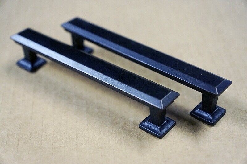 FACTORY NEW 5 7/8&quot; LONG BRONZE METAL CABINET PULLS HEAVY DUTY QUALITY  M2 - $6.88+