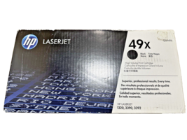 Genuine NEW HP LaserJet 49X Q5949X Black Toner Print Cartridge - $47.99