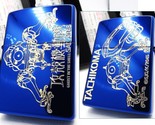 Ghost In The Shell Tachikoma Ion Blue Double Sided Etching Zippo Oil Lig... - $94.07