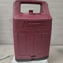 Coleman Model 5154A 5151 5152 Propane Lantern Carrying Case Only Burgundy - £11.72 GBP