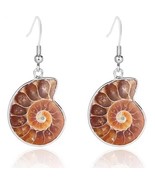 Snail Ammonite earrings - $20.37 CAD