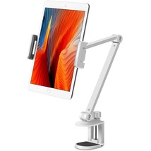 Tablet Stand Holder Mount, Rotate 360 Degrees Of Flexible, Height And Angle Adju - £51.05 GBP