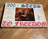 VTG 200 STEPS TO FREEDOM BOARD GAME 1976 - COMPLETE - AMERICAN REVOLUTIO... - $29.69