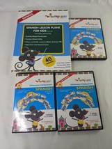 Whistlefritz Spanish Lesson Plans &amp; DVD Lot - £33.91 GBP