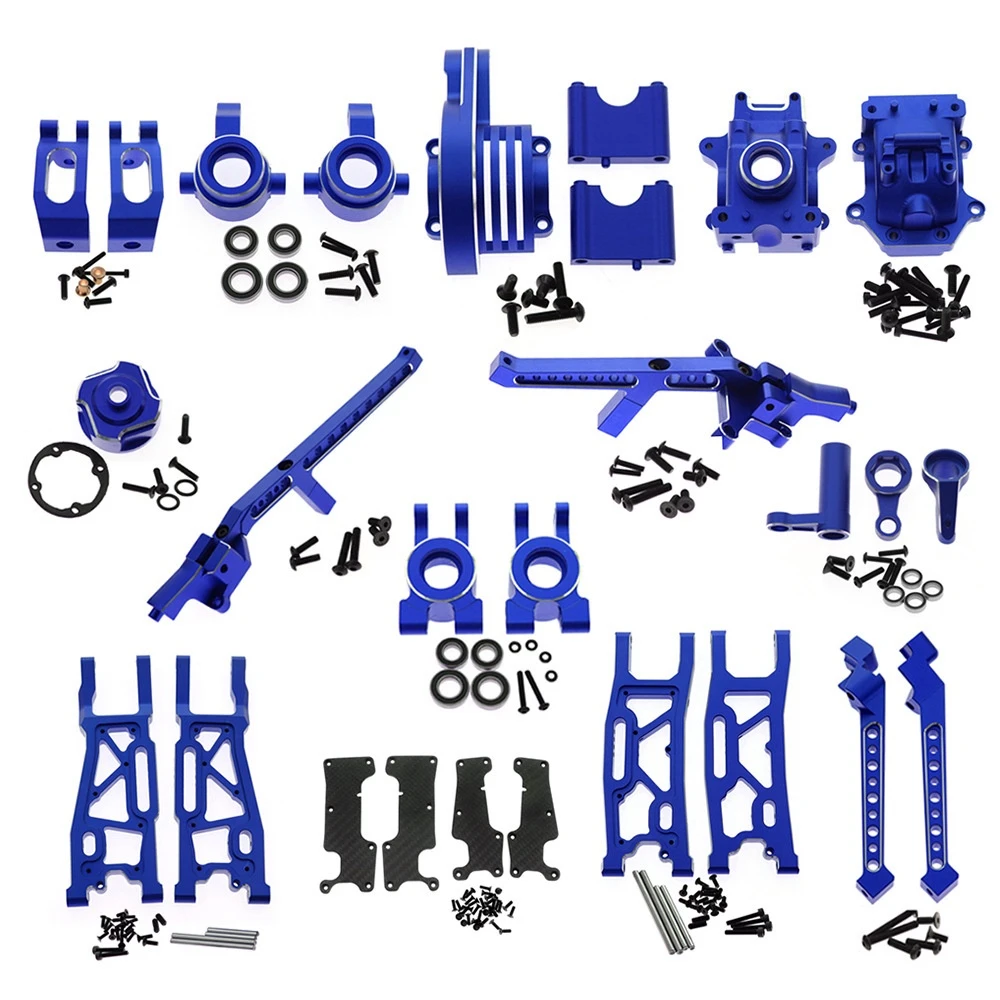 TRAXXAS 1/8 SLEDGE 4WD Metal Upgrage Swing Arm Steering Cup Gearbox C Ba... - £13.96 GBP+