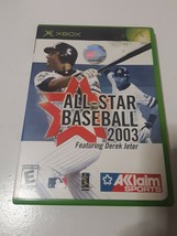 Xbox All - Star Baseball 2003 Featuring Derek Jeter Video Game - £1.58 GBP