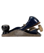 Vintage STANLEY No. 203 Block Plane Woodworking Tool USA - Blue - €31,98 EUR