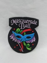 Masquerade Ball Embroidered Iron On Patch 2&quot; - $10.89