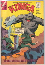 Konga Movie Comic Book #19, Charlton 1964 FN+/VFN- - $28.90
