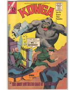 Konga Movie Comic Book #19, Charlton 1964 FN+/VFN- - £23.15 GBP