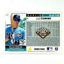 Jeff Conine 1996 Score Dugout Collection Foil #9 Florida Marlins MLB - £1.55 GBP