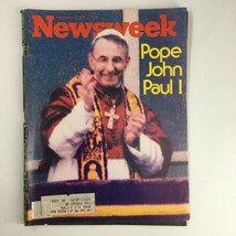 VTG Newsweek Magazine September 4 1978 Pope John Paul II - £11.22 GBP