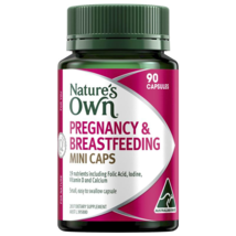 Nature&#39;s Own Pregnancy &amp; Breastfeeding 90 Mini Caps for Pregnancy Support - $92.72