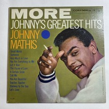 Johnny Mathis - More Johnny&#39;s Greatest Hits Vinyl Record CL-1344 - £4.87 GBP