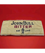 Vintage John Bull Bitter Est 1799 Beer Bar Towel Size 18x7.5&quot; Baumwolle ... - £11.88 GBP