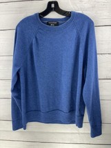 Banana Republic Sweater Blue  X-Large Italian Merino Yarn By Baruffa Sof... - $18.69
