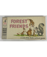 Vintage Forest Friends Milton Bradley cute little folks anml Board Game - $36.66 CAD