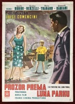 Vintage Poster Finestra Sul Luna Park 1957 Luigi Comencini Giulia Rubini - $113.61