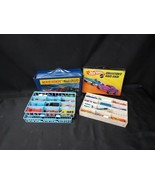 1969 Hot Wheels &amp; 1970 Matchbox Carry Case W/ 23 Early 1970s Cars Trucks... - $1,140.22 MXN