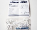 Black &amp; Decker Gizmo Can Opener Mounting Hardware Only w/ Manual for EM1... - £15.12 GBP